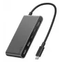 Belkin Connect USB-C dokavimo stotelė, HDMI, USB 2.0 Type-A, USB Type-C, 5000 Mbit/s, 60 Hz, 3840 x 2160 pikselių, juoda
