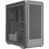 PC Midi Tower Cooler Master MasterFrame 600 Mesh sidabrinis – ATX/EATX, priekyje 2×200mm, 2.5 colio/3.5 colio diskai
