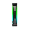 MONTECH RX120 PRO Black 120mm ARGB 3 vnt. rinkinys