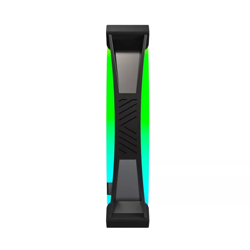 MONTECH RX120 PRO Black 120mm ARGB 3 vnt. rinkinys