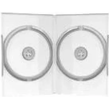MediaRange DVD Jewel Case - talpa: 2 CD, 2 DVD - skaidrus (BOX26)