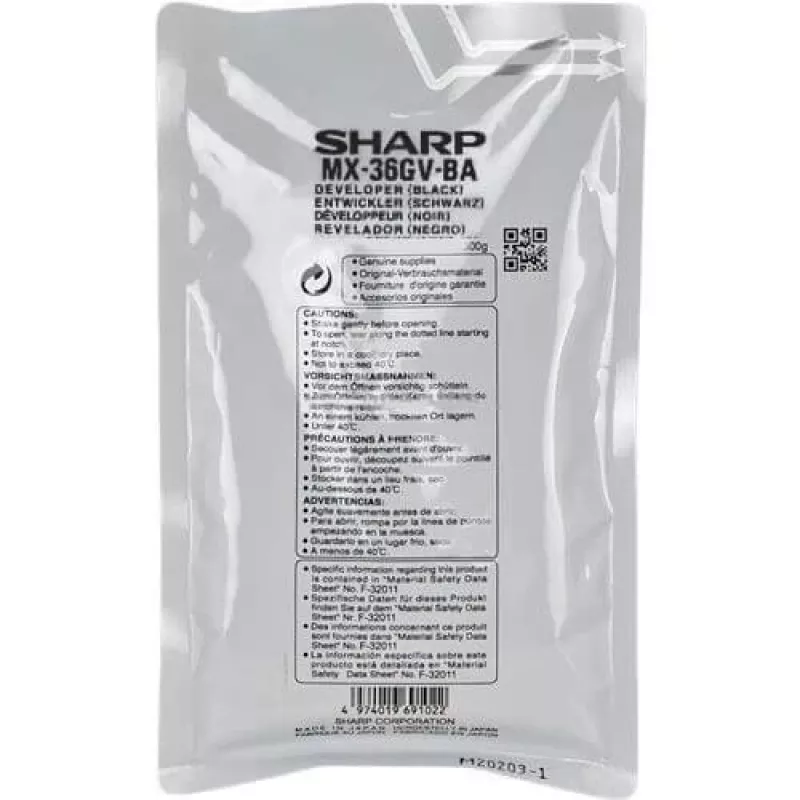 Developer blokas Sharp MX-36GVBA