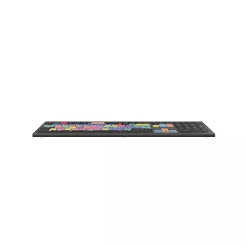 Logickeyboard Adobe Premiere Pro CC Astra 2 klaviatūra, universali USB, QWERTZ vokiškas išdėstymas, pilka