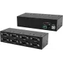 USB į RS-232 adapteris, Exsys EX-13078 — 8× RS-232 prievadai, FTDI mikroschema, metalinis korpusas