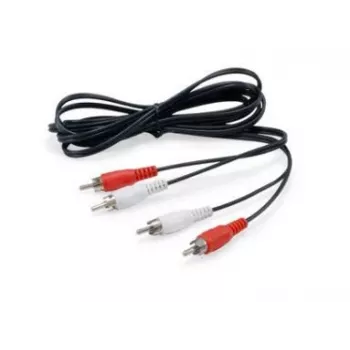 Equip 147094 garso kabelis 2,5 m 2 x RCA juodas