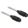 FireWire kabelis DeLOCK 82600 3m pilkas Kištukas/Kištukas