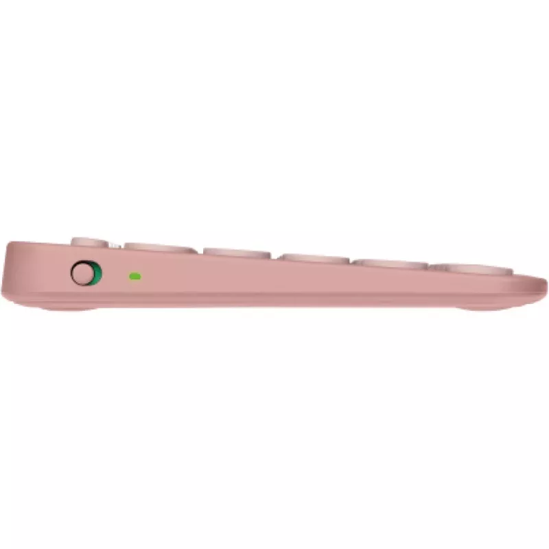 Belaidė klaviatūra Logitech Pebble Keys 2 K380S Tonal Rose Fra BT N/A-CENT-419 UNIV. (920-011805)