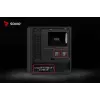 PC korpusas SAVIO Noctis Glass RGB – juodas, ATX/Micro-ATX, 210×410×450 mm, 3×120 mm priekiniai ventiliatoriai
