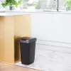 Rotho Twist 25 L stačiakampis polipropileninis šiukšlių konteineris — 25 L, 476×333×252 mm, juodas