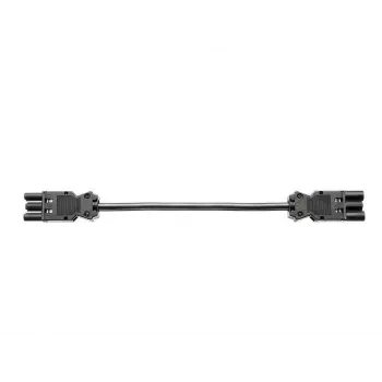 Bachmann maitinimo kabelis Wieland GST18/3 (M) – Wieland GST18/3 (W) 2,0 m juodas (375038)