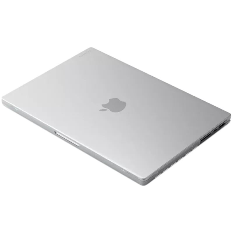 SATECHI Eco Hardshell Dėklas, skirtas MacBook Pro 14, skaidrus