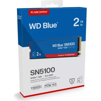 SanDisk 2TB WD BLUE SN5100 NVME SSD - „Flash-Memory“ (WDBS4F0020BNC-WRSN)