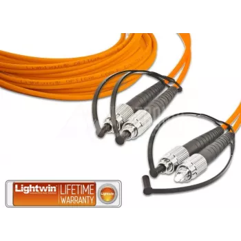 Lightwin aukštos kokybės dvipusis LWL šuolinis laidas, MM OM2, FC – FC (LDP-50 FC-FC 1,0)