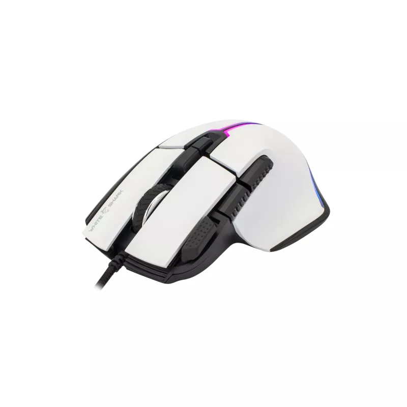 White Shark GM-9006 MARROK White RGB / 12.000 dpi – žaidimų pelė