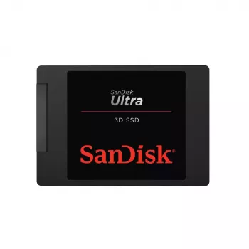 SanDisk Ultra 3D - SSD - 500GB - vidinis - 2,5 colio (6,4 cm) - SATA 6Gb/s (SDSSDH3-500G-G26)