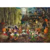 Schmidt Spiele 58033 Thomas Kinkade Studios Disney Dreams Collection Mickey & Minnie Halloween Fun dėlionė, 1000 detalių