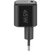 Goobay Charger 65331 sieninis greitasis USB-C kroviklis, juodas