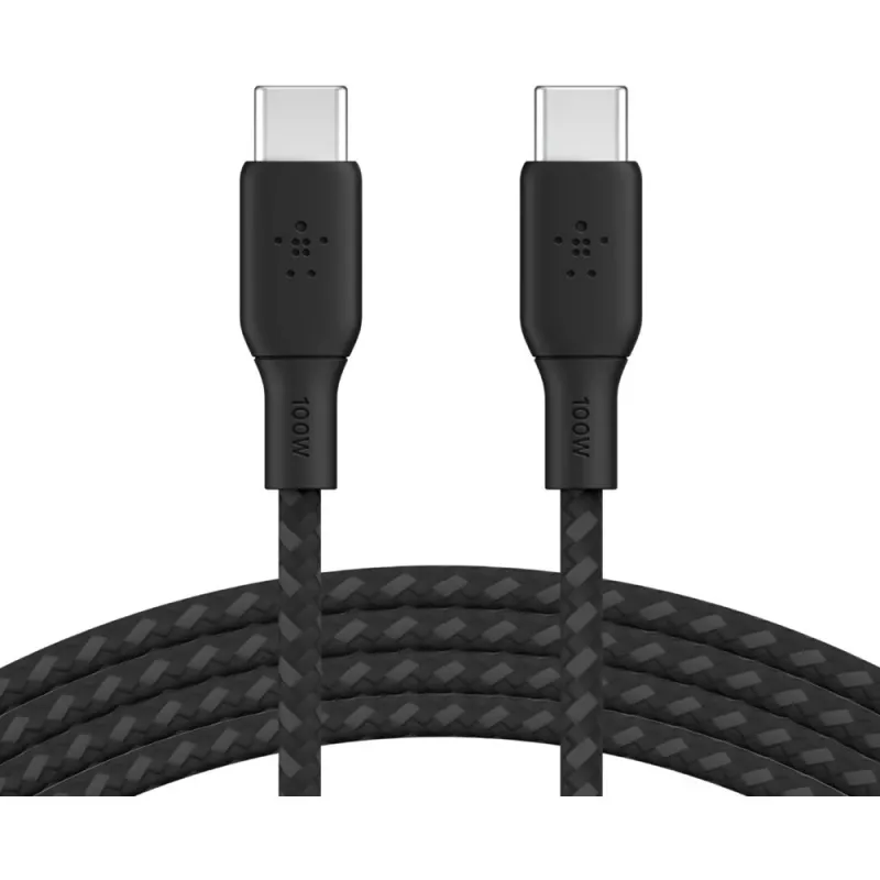USB laidas Belkin CAB014bt3MBK 3 m USB-C juodas USB 2.0