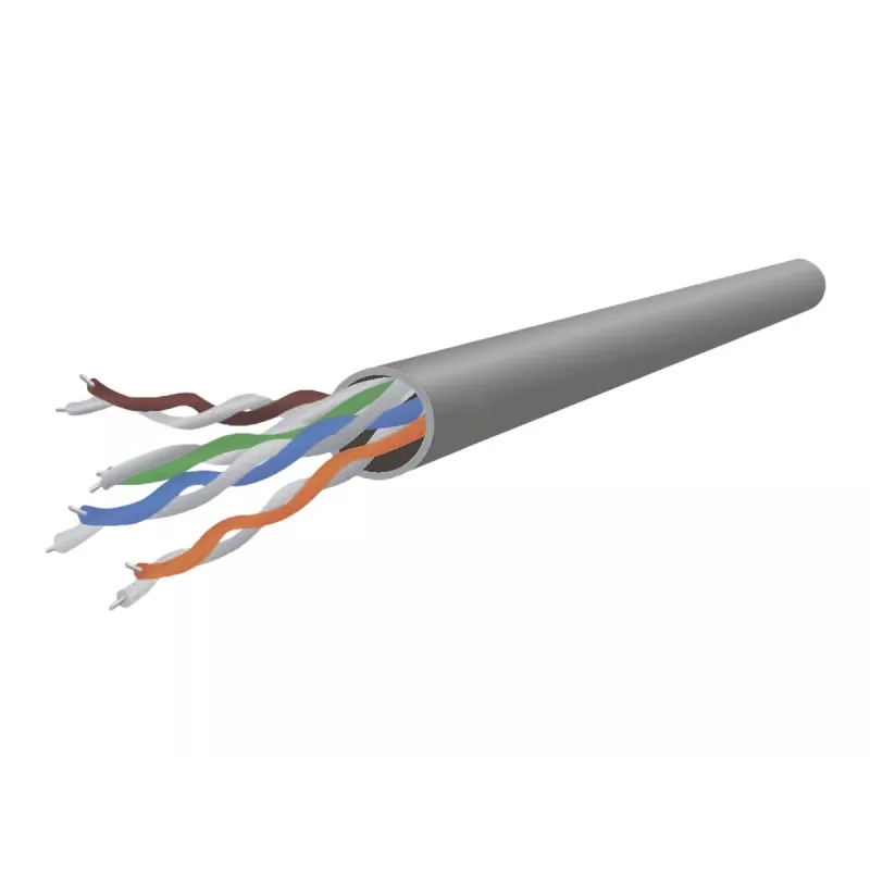 Gembird PP6U-1M tinklo kabelis Cat6 RJ-45 1 m, U/UTP, 24 AWG, pilkas