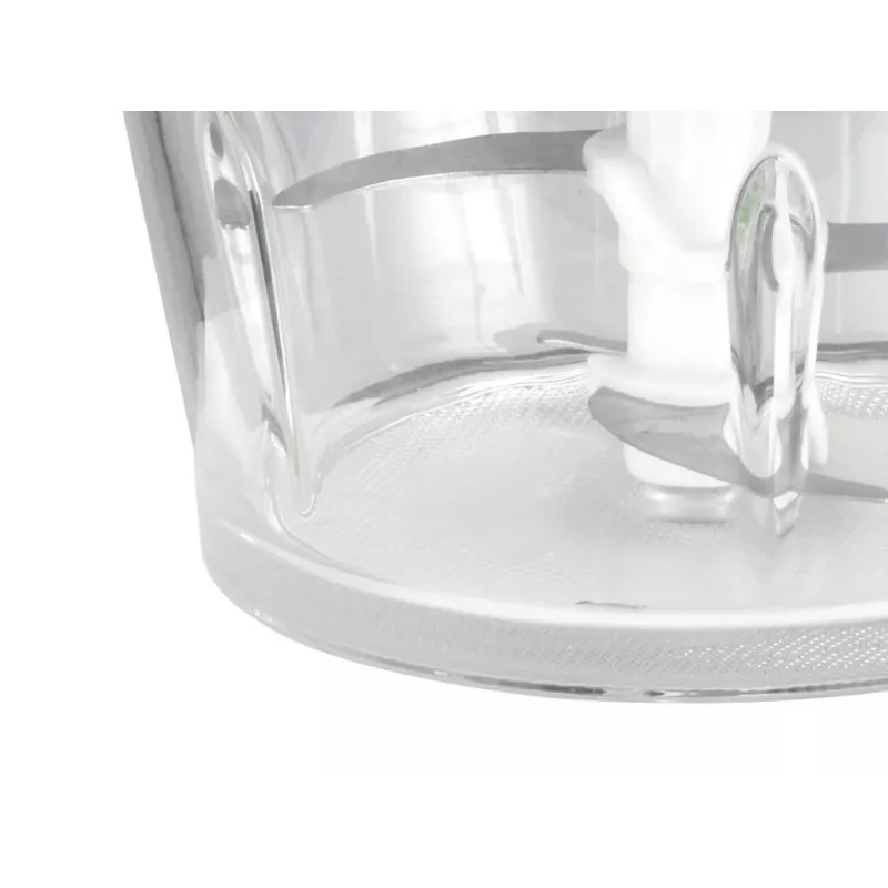 Beper P102ROB001 maisto smulkintuvas, 1,5 l stiklinė talpa, 500 W, 2 greičių režimai, 4 nerūdijančio plieno peiliukai, nerūdijantis plienas / juoda