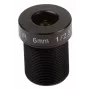 AXIS CCTV objektyvas - fiksuotas židinio nuotolis - fiksuota diafragma - 9,1 mm (1/2,8 inch) - M12 jungtis - 6 mm - f/1,6 (10 vnt. pakuotė) - skirtas AXIS P3904-R M12 tinklo kamerai, AXIS P3905-R M12 tinklo kamerai