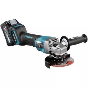 Makita GA013GM201 - Kampinis šlifuoklis - Belaidis - 125 mm - 2 akumuliatoriai, įkroviklis komplekte - 40 V