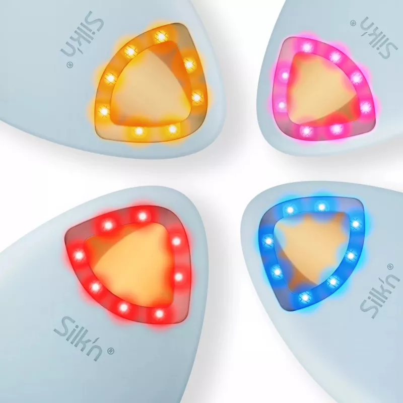 Vibracinis veido valymo šepetėlis Silk'n Bright Lux Žalia, įkraunamas, 3 h