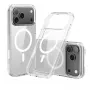 Nevox StyleShell SHOCKFlex dėklas iPhone 17 Pro Max su MagSafe permatomas