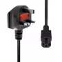 Maitinimo laidas ProXtend PC-GC15-001 1 m, juodas, tinkamas kompiuteriams ir prietaisams