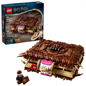 LEGO Harry Potter žaidimų rinkinys Pabaisų knyga 76449 – 518 dalių, 1 minifigūrėlė, pritvirtinami dantys