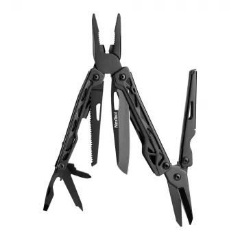 Daugiafunkcis įrankis Nextool NE20151 – 11-in-1 sulankstomas multitool, juodas, sulankstytas ilgis 10,6 cm, svoris 256 g