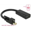 Vaizdo kabelio adapteris DeLOCK 62640 Mini DisplayPort į HDMI 0,25 m juodas