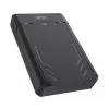 Išorinis HDD/SSD dėklas Unitek Y-3035 – 2.5/3.5 colio SATA, USB 3.2 Gen 1 (USB Type-B), 6 Gbit/s, juodas, su maitinimo adapteriu