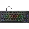 Sharkoon SGK25 klaviatūra laidinė USB QWERTZ vokiška juoda 75% RGB LED