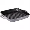 Grill keptelė Staub 40511-785-0 33 cm Indukcinė Grafito Pilka