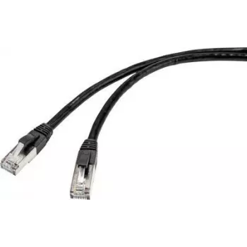 Renkforce RF-4538206 tinklo kabelis juodas 75 m Cat6a S/FTP (S-STP) (RF-4538206)