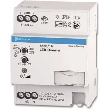 BUSCH 6586/14 LED reguliatorius šviesos, REG, 800 VA (2CKA006590A0192)
