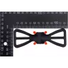 Reguliuojamas telefono laikiklis meškerei deeper ITGAM0003, silikoninis, 3,5–5 colių telefonams, 280 mm, juodas