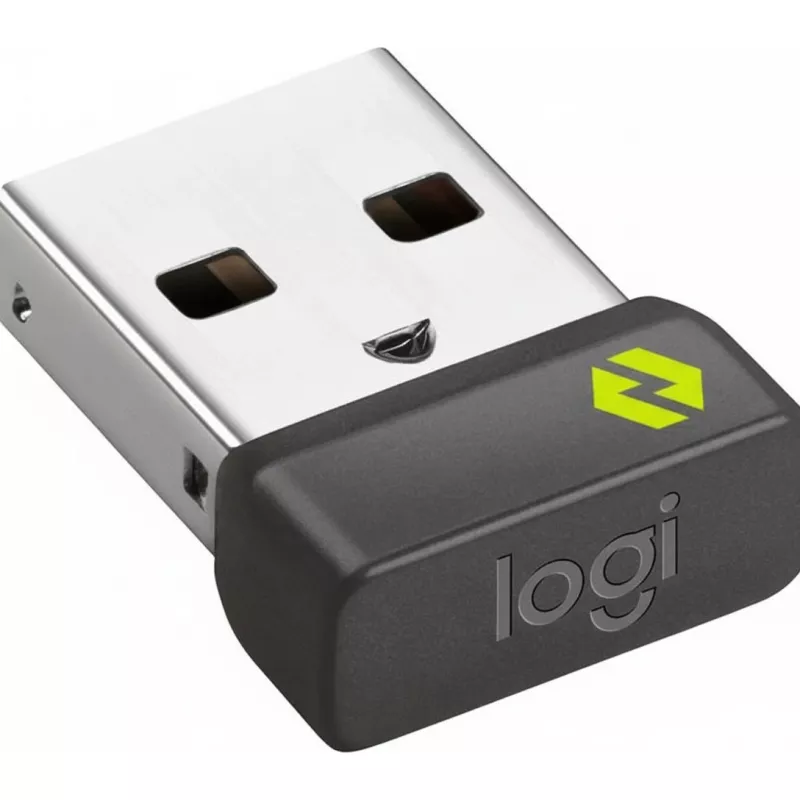 USB imtuvas Logitech 956-000157 pelėms ir klaviatūroms, grafitinis, 12,8×14,1×7 mm, 0,97 g
