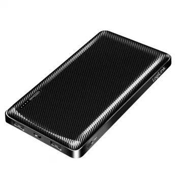 Logilink Power bank, Li-Po, 2x USB-A, USB-C | PA0316 | 10000 mAh | Juoda