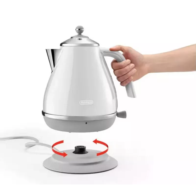 De’Longhi Icona Capitals elektrinis virdulys 1.7 L 2000 W Baltas