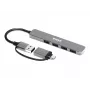 PORT CONNECT | USB-C/USB-A jungtis į 4x USB-A 3.0 5Gbps šakotuvas