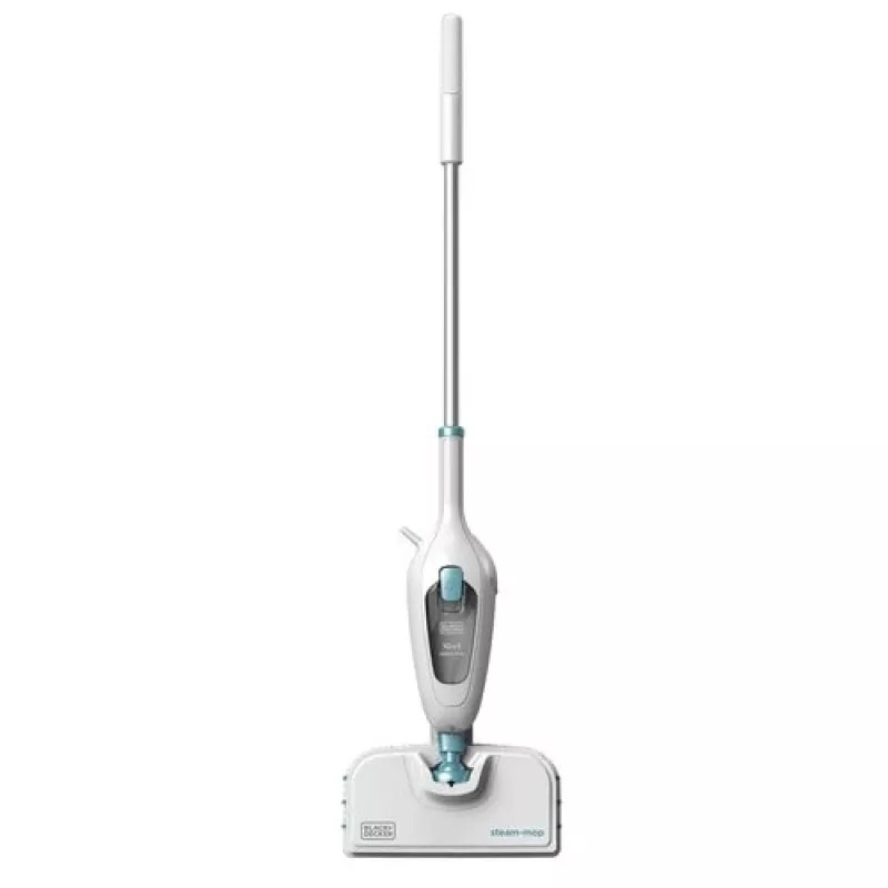 Garinis valytuvas Black & Decker FSMH13E10 — 1300 W, 120°C, 1.75 kg, 15 min veikimo laikas, 4.8 m laidas, 9 priedai