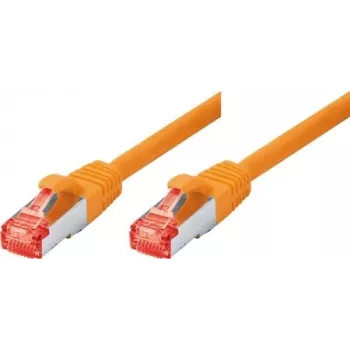 Tecline exertis Connect pataisos kabelis - RJ-45 (M) į RJ-45 (M) - 3 m - SSTP - CAT 6 - be halogenų - oranžinė (71503A)