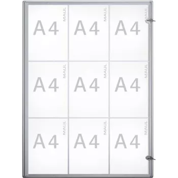Maulextraslim - Aliuminis - Stiklas - Plastikas - Aliuminis - 963 x 711 x 27 mm - 9 x A4 (6820908)