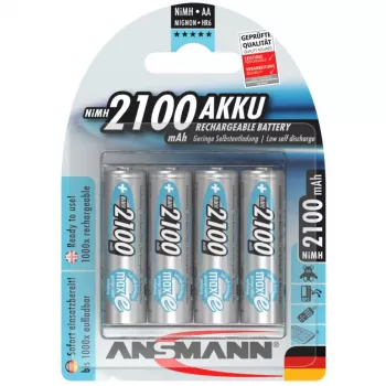 Ansmann maxE įkraunama NiMH baterija Mignon AA 2100 mAh 5035052 (4 vnt.)