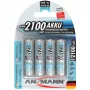 Ansmann maxE įkraunama NiMH baterija Mignon AA 2100 mAh 5035052 (4 vnt.)