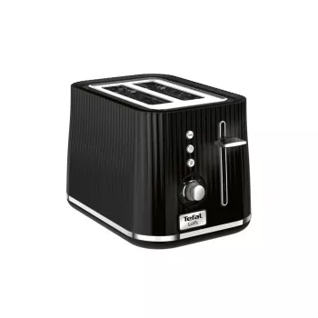 Skrudintuvas Tefal Loft 2S TT761838 — 2 griežinėliai, 7 rudumo lygiai, atšildymas/pašildymas, išimamas trupinių padėklas, juodas
