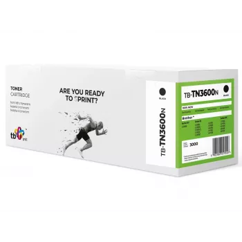 Toneris Tb Print Pre Brother TN3600 TB-TN3600N Bk 100% naujas