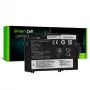 Baterija Green Cell LE168, skirta Lenovo ThinkPad L480 L490 L580 L590 L14 L15 Gen 1 Gen 2